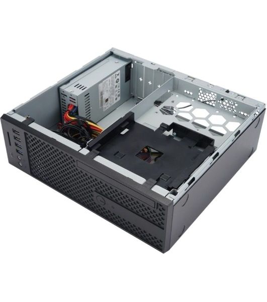Компьютерный корпус Slim Desktop INWIN CJ708BL IP-S265AU7-2 80plus Bronze, U3*2+U2*2+A(HD)+TYPE 3.1C + FAN 80*15мм + intrusion switch INWIN Slim Case