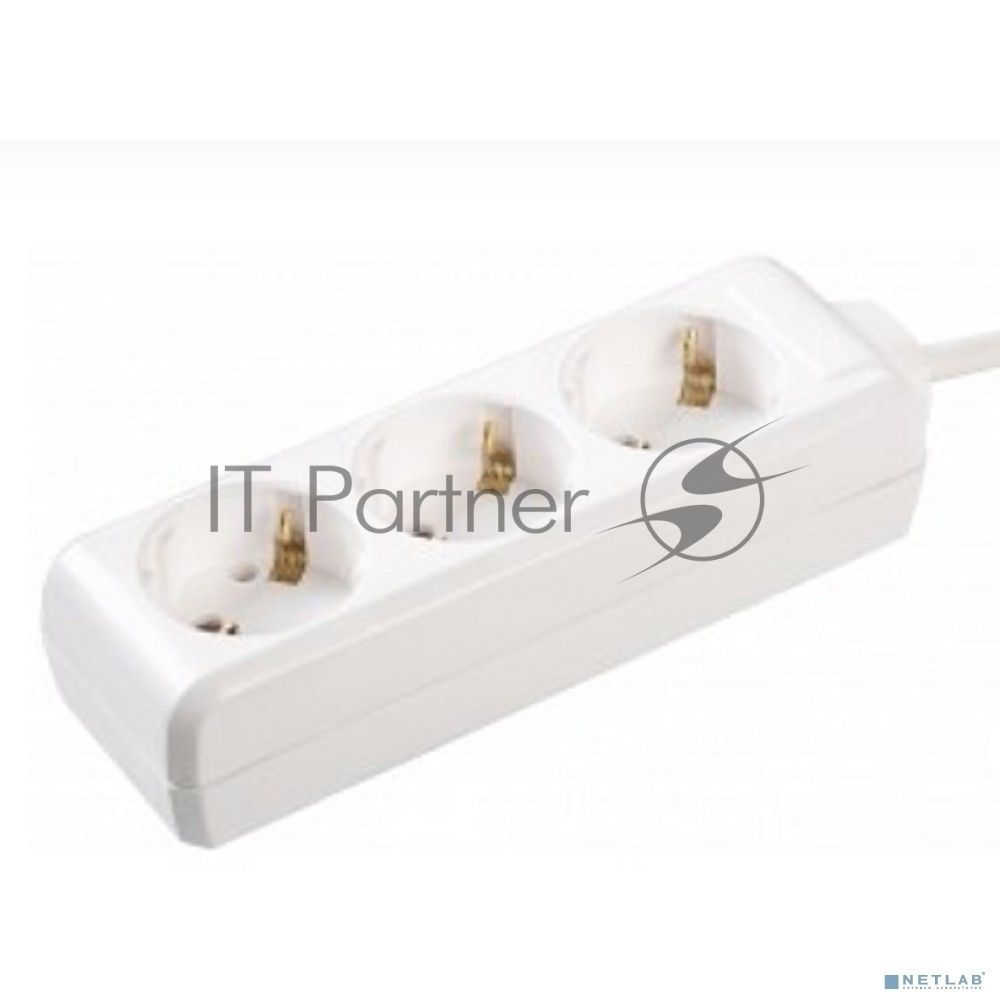 Удлинитель IEK WYP10-16-03-01-Z-17 У03 3 места 2 Р + P Е/1,5 метра 3х1 мм2 16А/250В IEK