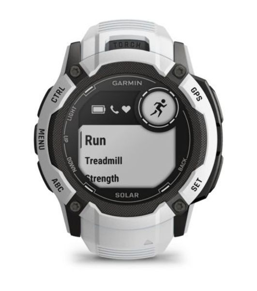 Умные часы Garmin Instinct 2X Solar, 1.0" MIP, 5G, Bluetooth, IPX7, белый