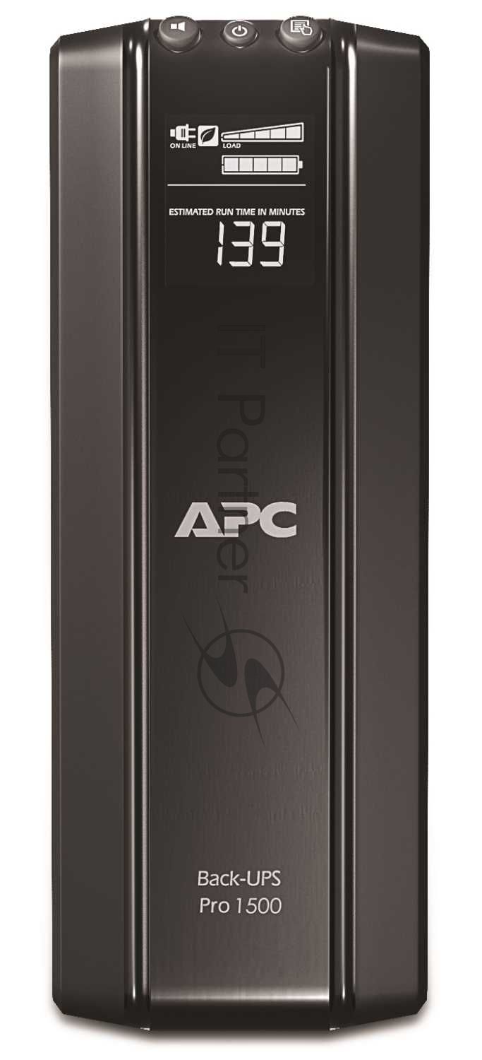 Источник бесперебойного питания APC Back-UPS Pro BR1500GI 865Вт 1500ВА черный