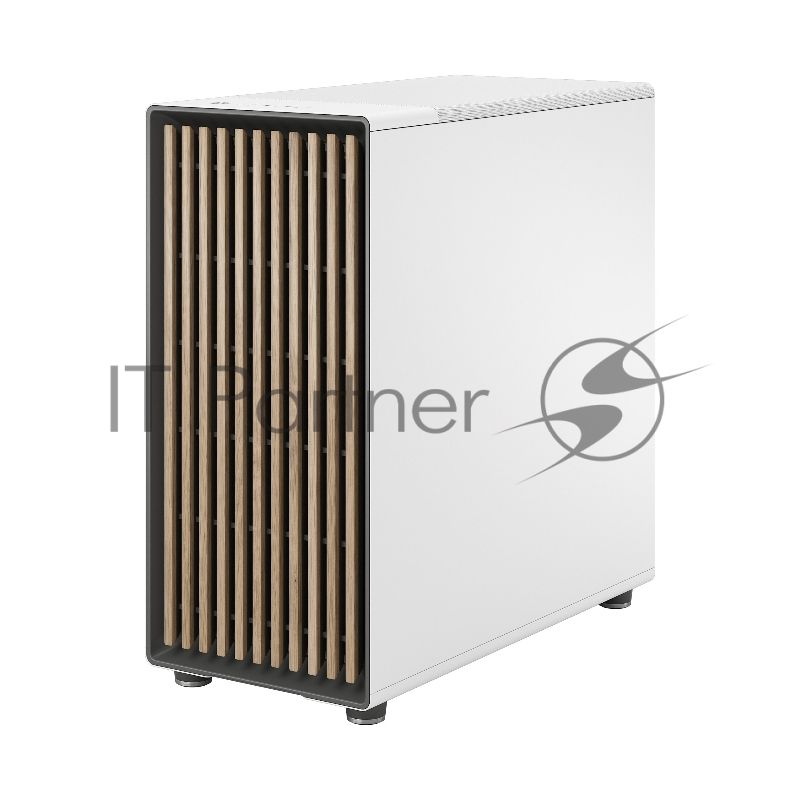 Компьютерный корпус без блока питания Fractal Design North XL, Full-Tower, 3x140мм, 2xUSB-A 3.2 + 1xUSB 3.2 Type-C E-ATX, ATX, mATX, mITX Wood panel, Chalk белый