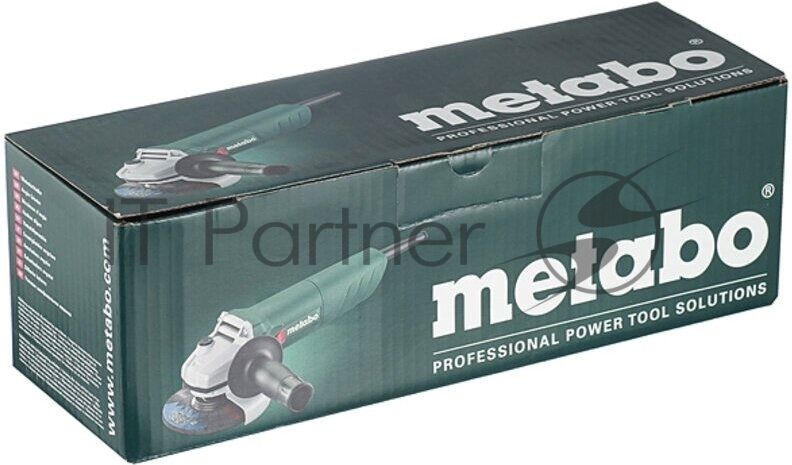 Угловая шлифовальная машина Metabo W 750-125 750Вт 11500об/мин рез.шпин.:M14 d=125мм (603605000)