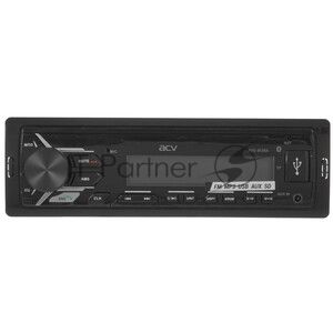 Автомагнитола ACV AVS-812BA, 1 DIN, Bluetooth, USB Type-A, AUX