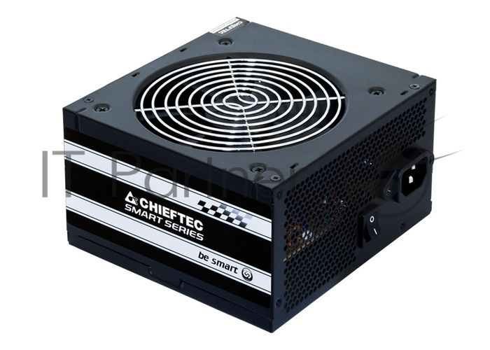 Блок питания Chieftec Smart GPS-400A8, 400Вт, 80 PLUS, 120мм, черный