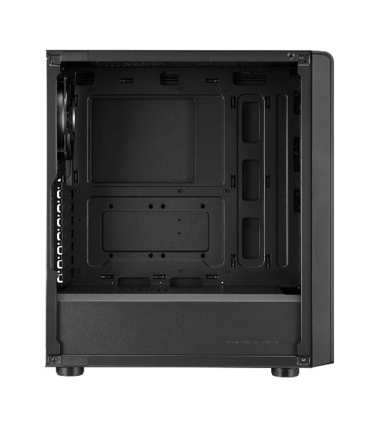 Компьютерный корпус без блока питания Cooler Master Elite 500, 2xUSB3.2, 1x120Fan, w/o PSU, Black, w/o ODD, Window TG left panel, ATX