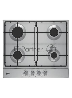 Газовая варочная панель Beko HIAG 64223 SX нержавеющая сталь
