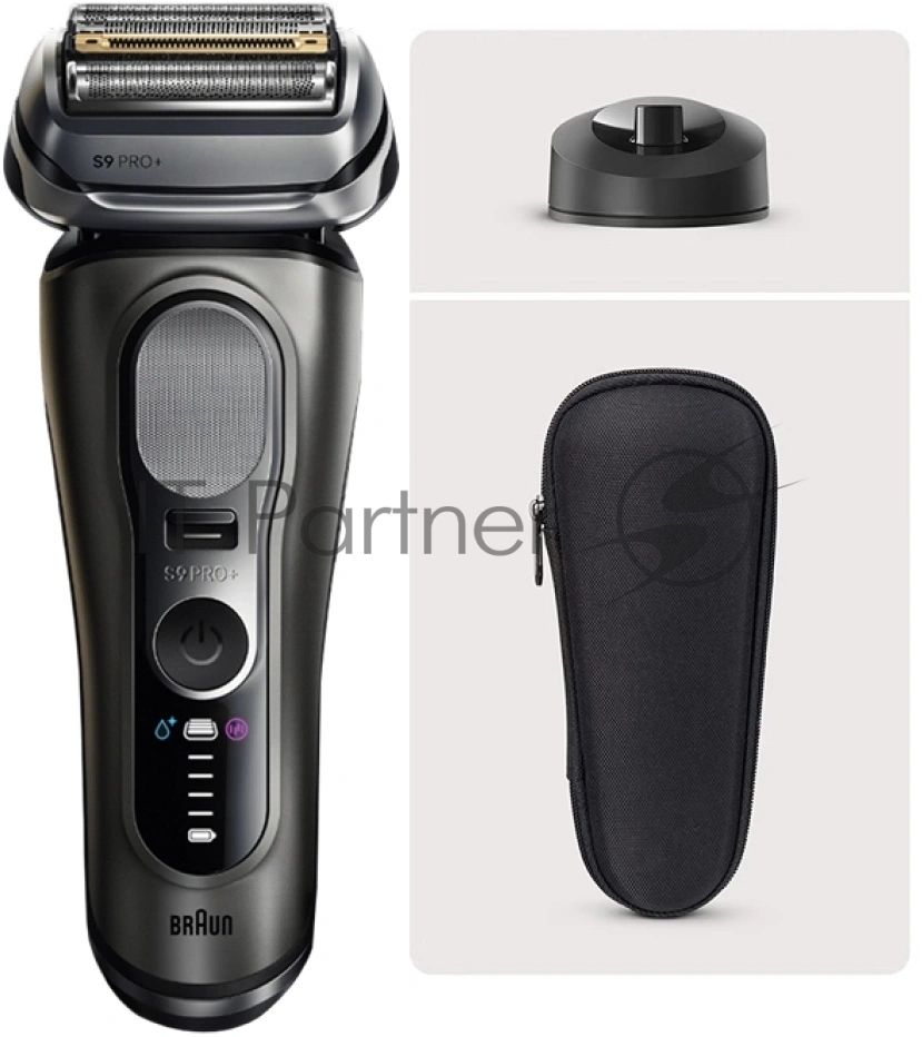 Бритва сетчатая Braun Series 9 9615s реж.эл.:5 питан.:аккум. серебристый