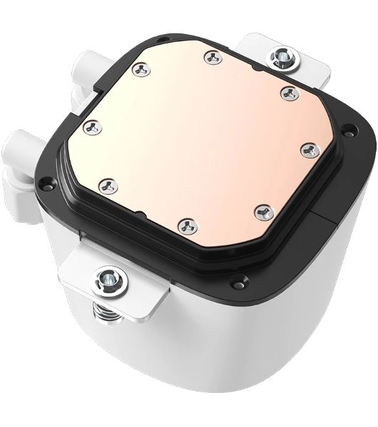Система жидкостного охлаждения ID-Cooling FX360 LCD PE WHITE (Soc 1851/1700/1200/115X/AM5/AM4, 3x120мм fan, 2450rpm, 34.3 дБ, 350W, PWM 4-pin, Al+Cu) (FX360 LCD P