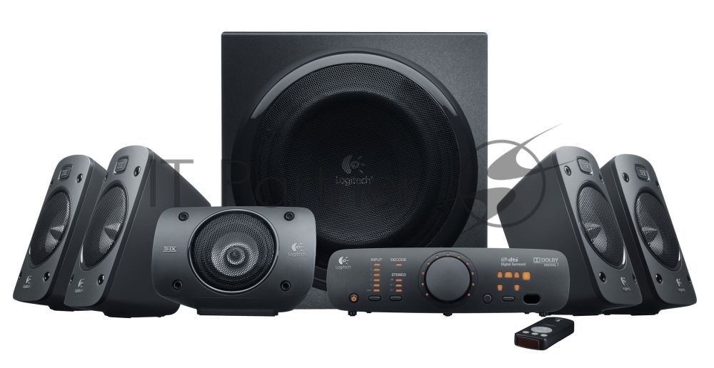 Колонки Logitech Z906 5.1 черный 500Вт