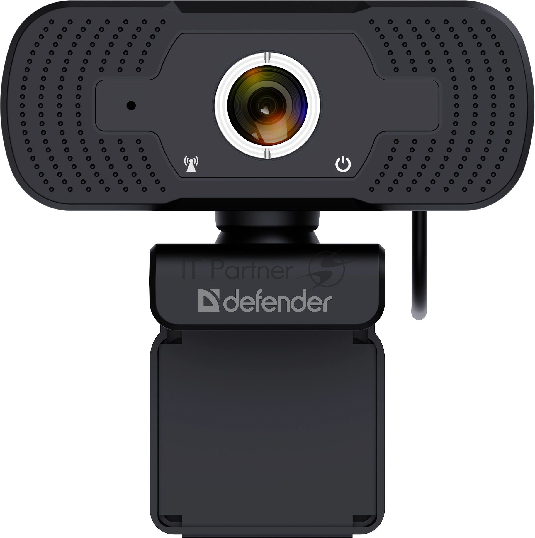 Веб-камера Defender G-lens 2591 2560x1440, 30 кадр/с, USB, микрофон, крепление на мониторе