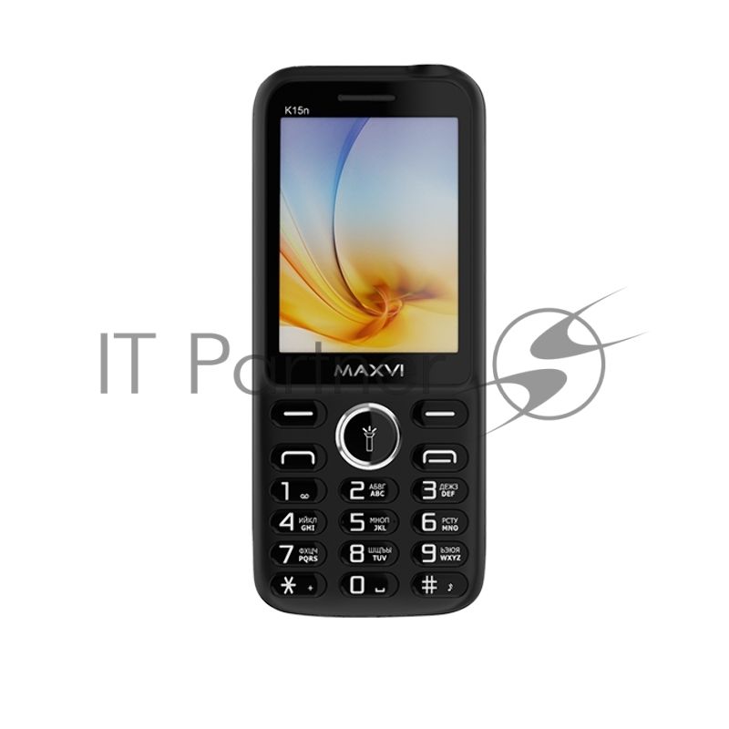 Мобильный телефон Maxvi K15n черный