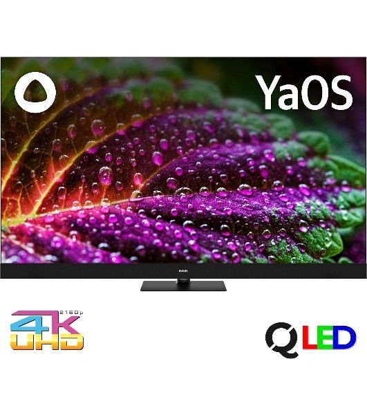Телевизор BBK 55" 55LED-8259/UTS2C (B) черный QLED UHD 60Hz Smart TV