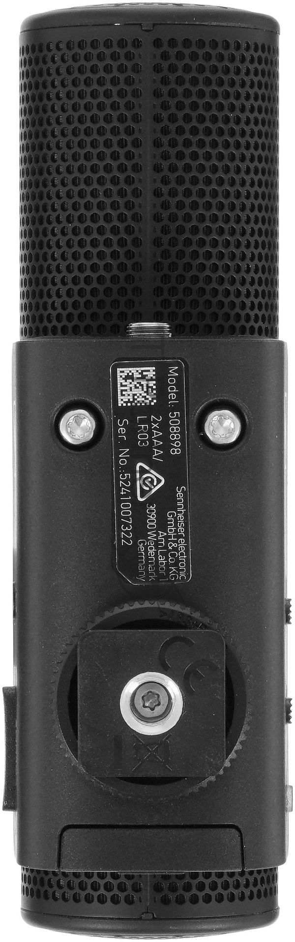 Микрофон проводной Sennheiser MKE 400 0.067м черный
