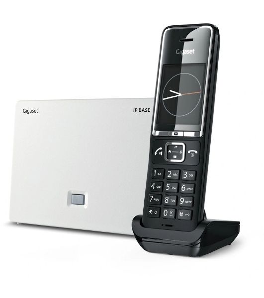 Телефон IP Gigaset Comfort 550A IP BASE Rus черный (S30852-H3037-R104)