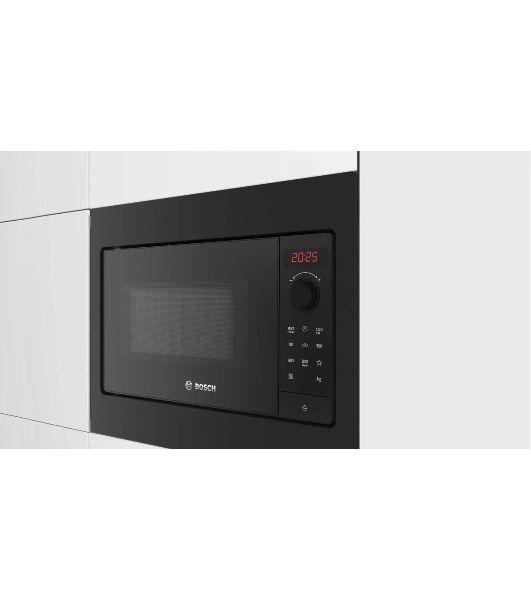 Микроволновая печь Bosch BFL523MB4 черный (встраиваемая)