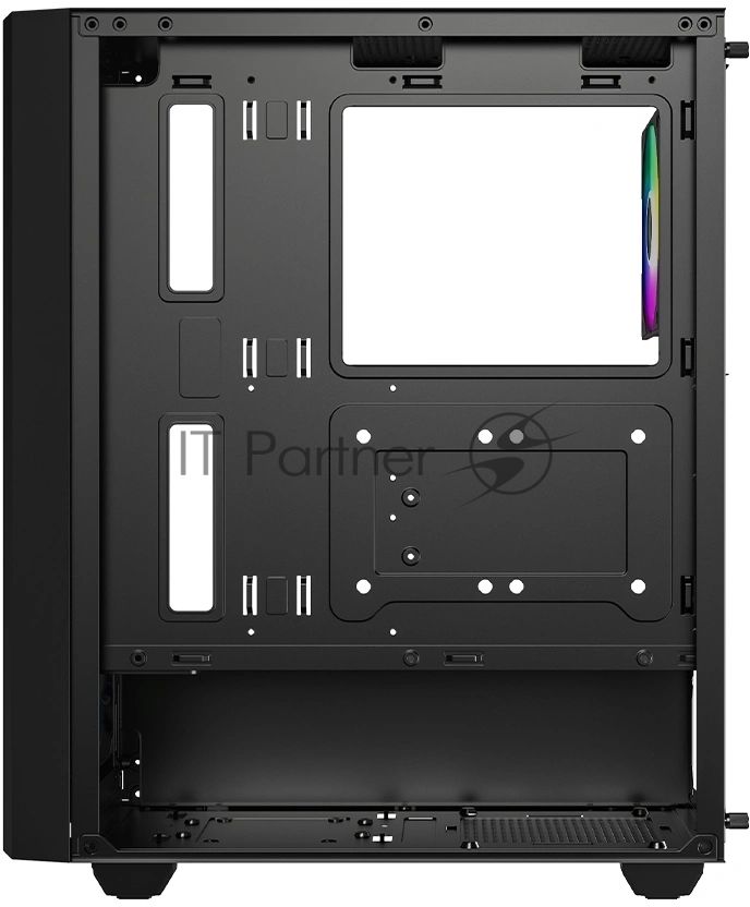 Корпус Case ID-Cooling WARE 310 ARGB Black ATX/ win TG/ 4 fans/ Type C/ CPU 160mm/ GPU 320mm/ no PSU