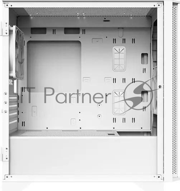 Компьютерный корпус Montech AIR 100 LITE белый без БП mATX 2x120мм 1xUSB 2.0 2xUSB 3.0 audio bott PSU