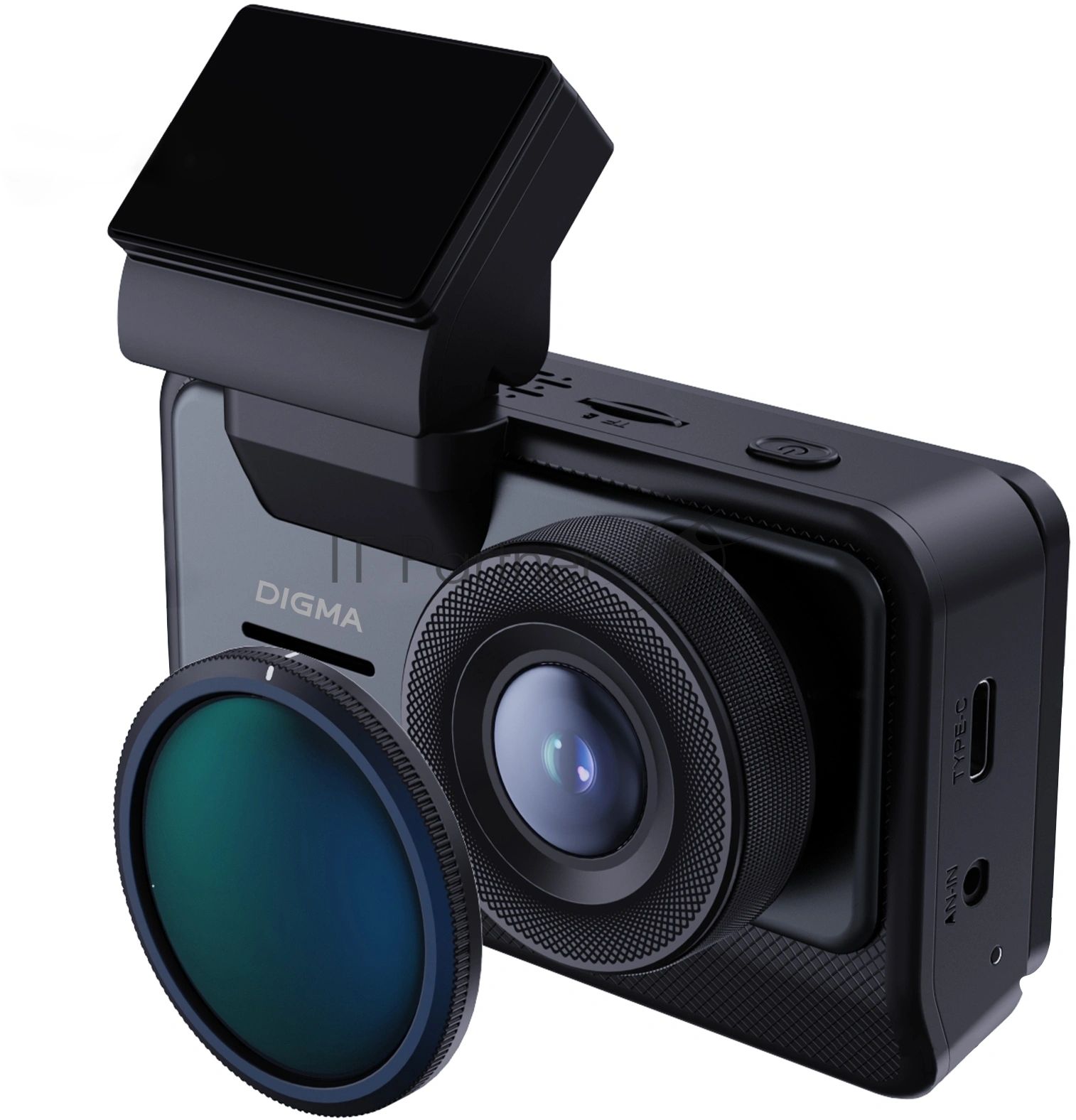 Видеорегистратор Digma FreeDrive 415W max черный 8Mpix 2160x3840 170гр. Allwinner