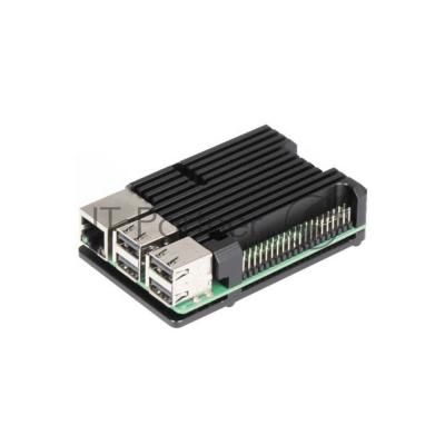 Корпус ACD черный Metal Aluminum Case for Raspberry Pi 3B/3B+