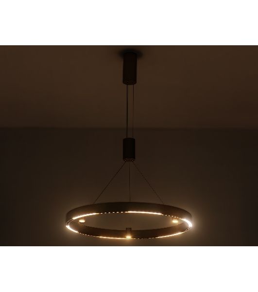 Подвесной светодиодный светильник Ambrella light FL5846/1+3 GD золото 40W 3000K/4200K/6400K D600*1200 (без ПДУ)