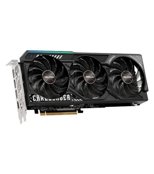 Видеокарта ASRock AMD Radeon RX 9070 XT Challenger, 16 GB GDDR6, 256 bit, 3xDisplayPort, HDMI, GPU 1660 MHz