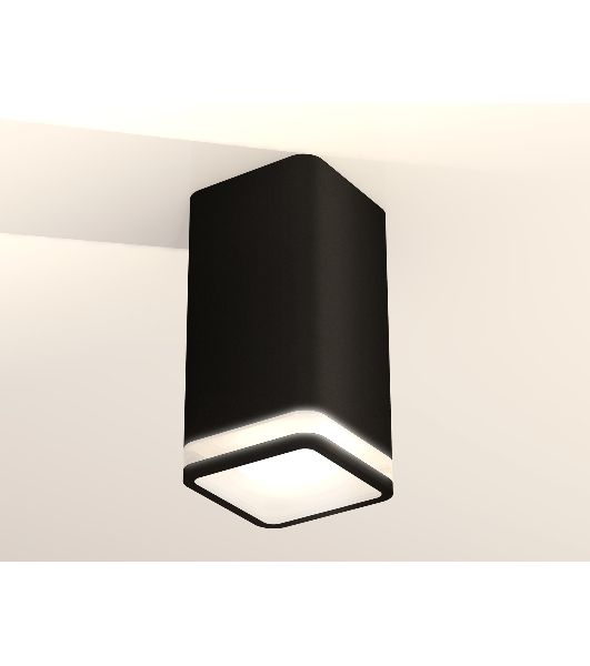 Светильник Ambrella Light XS7821020 SBK/FR черный песок/белый матовый MR16 GU5.3 (C7821, N7751)