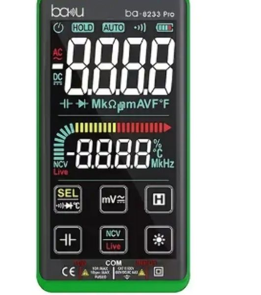 Цифровой компактный мультиметр BAKU BA-8233 Pro