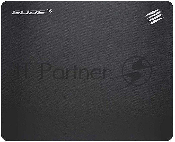 Игровой коврик для мыши чёрный Mad Catz G.L.I.D.E. 16 (320 x 270 x 1.8 мм, натуральная резина, ткань)