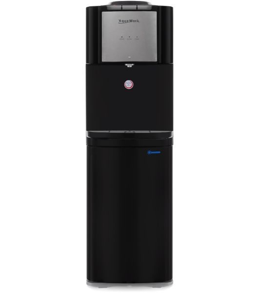 Кулер для воды Aqua Work QRB-84В, верхняя загрузка, нагрев 90 °С, охлаждение 7 °С, черный