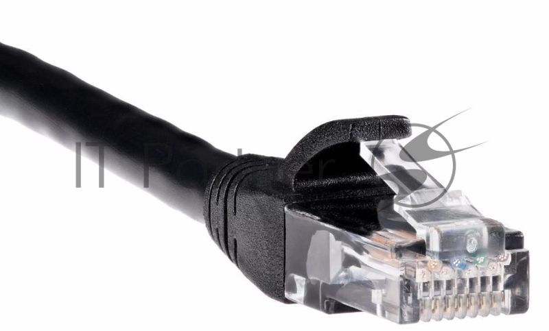 Патч-корд литой AOpen ANP612B-BK-1M (7/0.20) UTP Cat.6 черный 1m