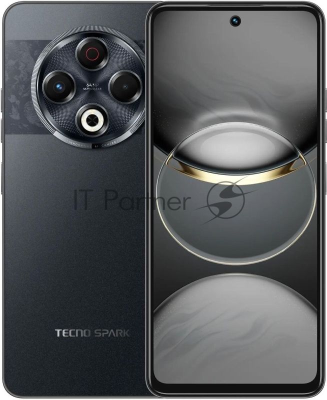 Смартфон Tecno SPARK 30, 8/256Gb, черный