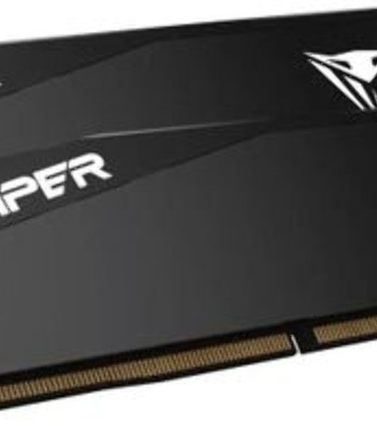 Оперативная память Patriot Viper Elite 5 Ultra, DDR5, 64GB (2x32GB), 6000 MHz, CL28, с радиатором, чёрный