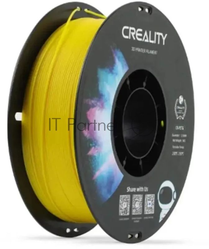 Пластик для принтера 3D Creality 3301030033 PETG d1.75мм 1кг 1цв. желтый
