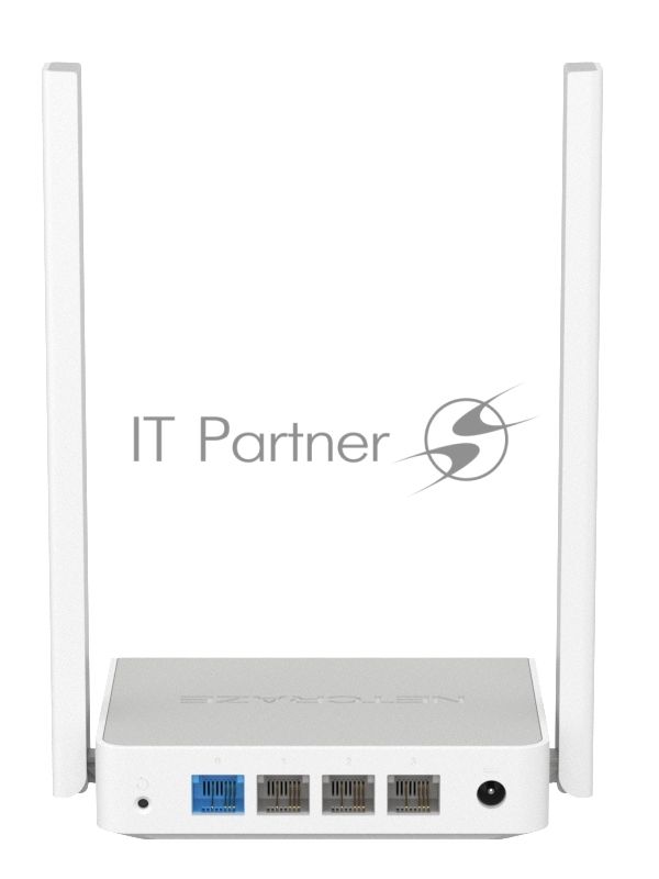 Интернет-центр Netcraze Start (NC-1112) с Mesh Wi-Fi N300, 4-портовым Smart-коммутатором и переключателем режима роутер/ретранслятор
