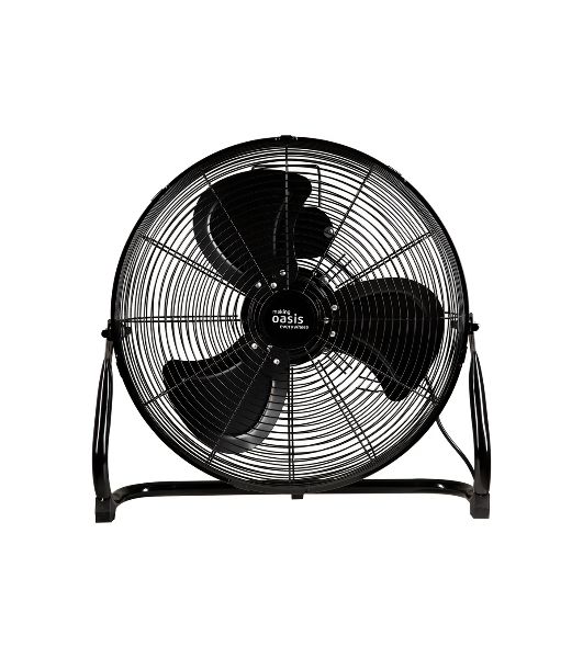 Вентилятор OASIS VN-110B чёрный, напольный, 110 Вт, 3 скорости, 53 см