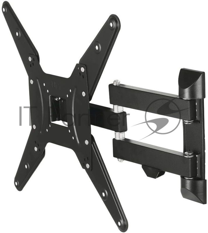 Кронштейн для телевизора Hama 00220824 черный 32"-65" макс.25кг настенный поворот и наклон