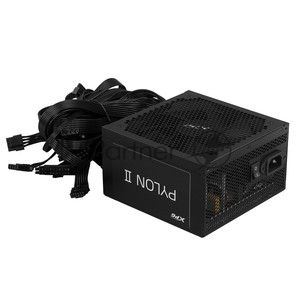Блок питания ADATA XPG PYLON II BRONZE 750W, 750Вт, 80+ Bronze, 135мм, немодульный, черный