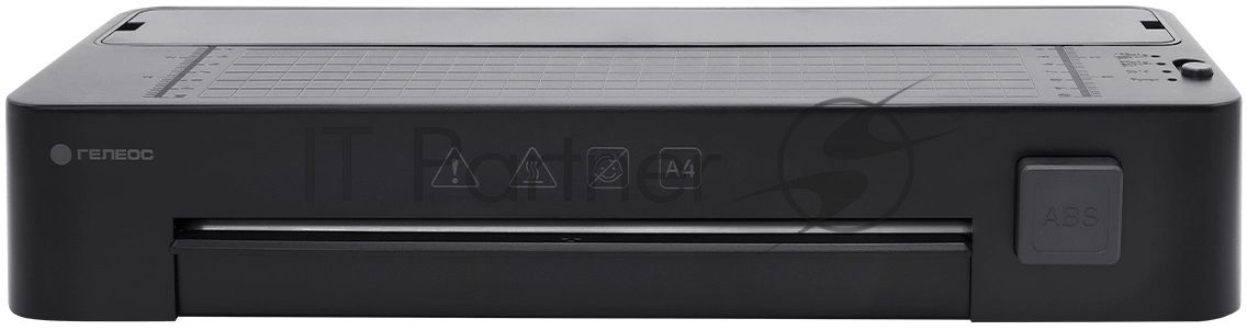 Ламинатор Heleos ЛМА4ОНЧ черный A4 (60-150мкм) 30см/мин (2вал.) хол.лам.