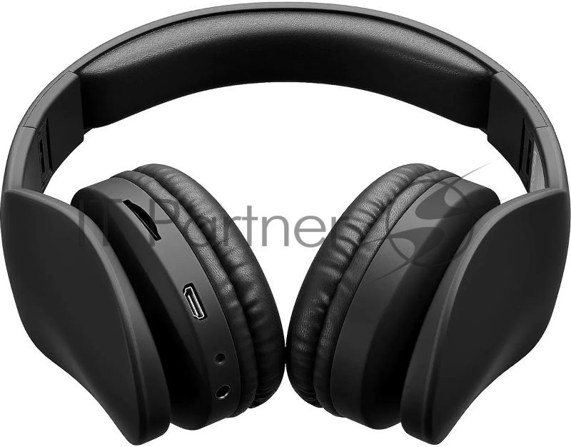 Гарнитура накладные Digma BT-17 черный беспроводные bluetooth оголовье