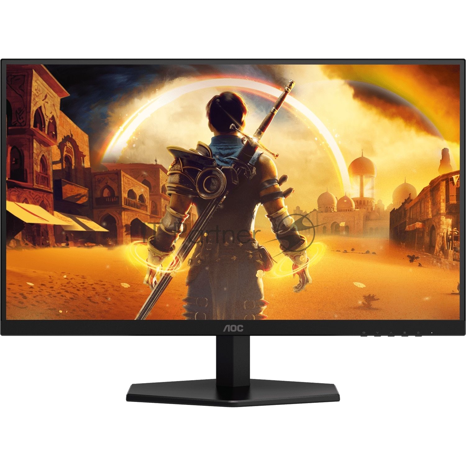Монитор 27" AOC Q27G40E IPS 2560x1440, 180 Гц, 1 мс, 16:9, 300 кд/м², HDMI, DisplayPort, Flicker Free, Low Blue Light, черный