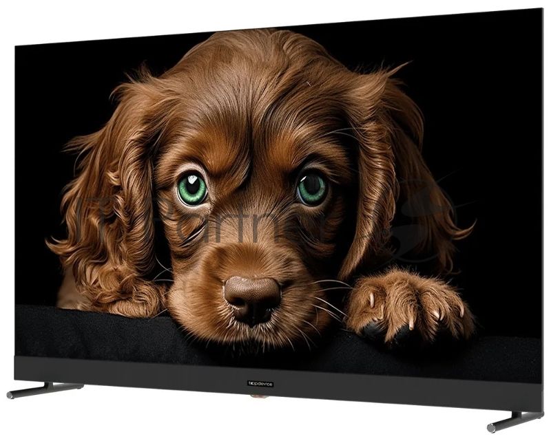 Телевизор TopDevice 50'' TDTV50DQ08U черный VA-QLED UHD 60Hz Smart TV 2GB/16GB