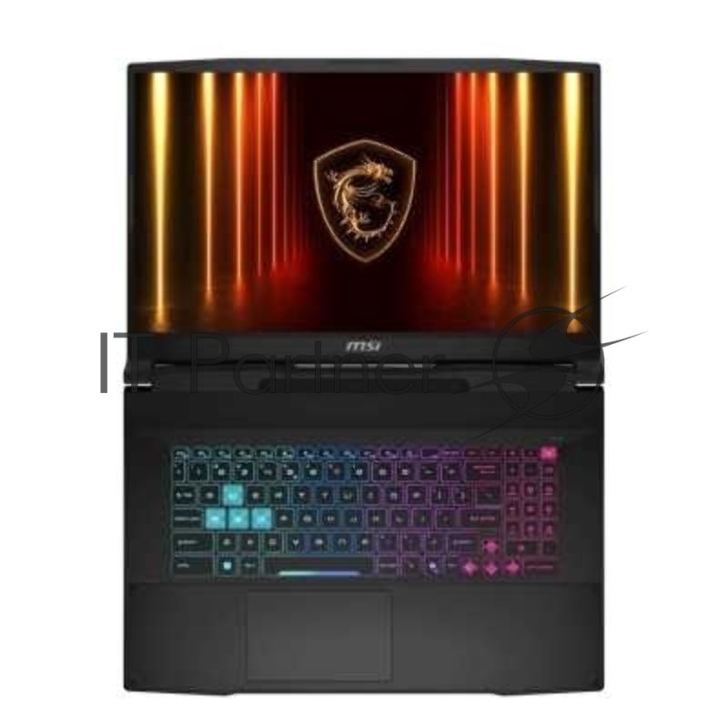 Ноутбук MSI Katana 17 B2RVEK-1617XRU/17.3"/IPS/Intel Core 7 240H/16Gb/1Tb/SSD/NVIDIA GeForce RTX 4050 6Gb/Без ОС/черный/2.6kg