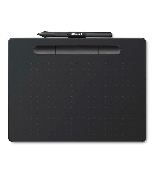 Графический планшет Wacom Intuos M CTL-6100K-B USB черный
