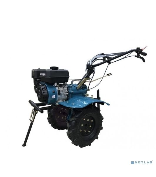 Мотоблок с комплектом колес Hyundai T1300 (HYUNDAI IC210 4-х такт, 7,0 л.с, ширина 90 см, глубина 30 см, 93 кг, 2 вперед, 1 назад)