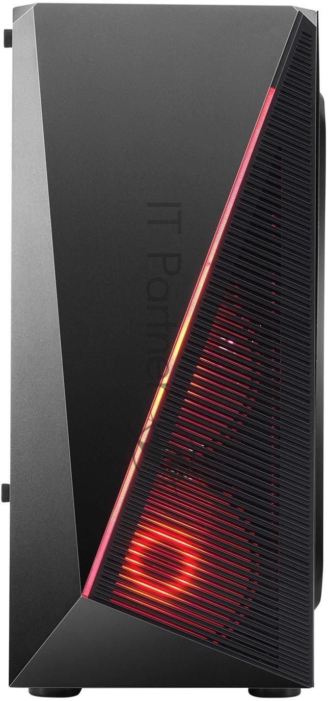 Компьютерный корпус Bloody BD-CC102F черный без БП mATX 2x120мм 2xUSB 2.0 1xUSB 3.0 audio bott PSU