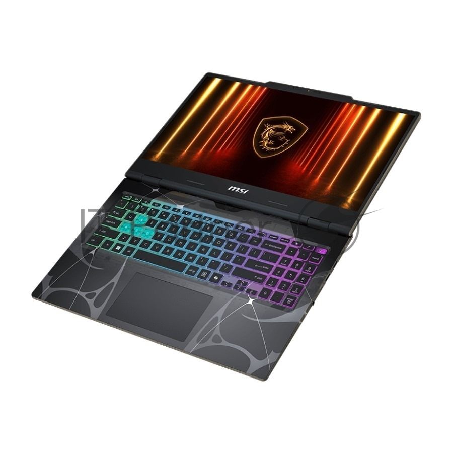 Ноутбук MSI Cyborg 15 B13WFKG-1261XRUY/15.6"/IPS/Intel Core i7-13620H/16Gb/512Gb SSD/NVIDIA GeForce RTX 5060 8Gb/NoOS/черный/2.1kg