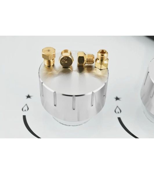 Варочная панель газ ZUGEL ZGH603W, белая