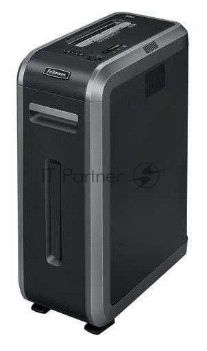 Шредер Fellowes 125Ci.  (18 листов) , 49 литров, 3,9х38 мм (класс 3), SafeSense™, уничтожает: скобы/скрепки/карты/CD