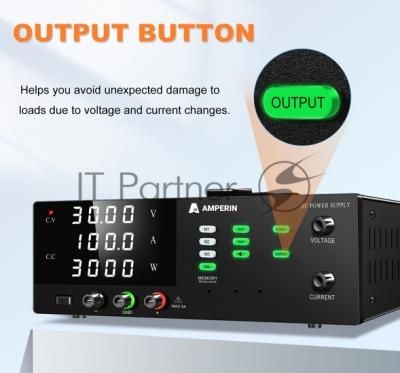 Лабораторный блок питания Amperin AI-MWS30010RS 300V, 10A
