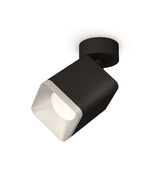 Светильник Ambrella Light XM7813003 SBK/SSL черный песок/серебро песок MR16 GU5.3 (A2210, C7813, N7703)